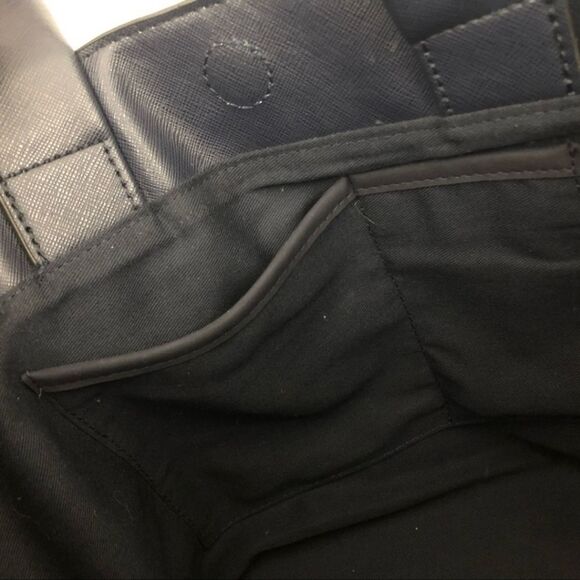 NWOT French Connection Spacious Blue Crossbody Bag Five Pockets - Picture 10 of 15